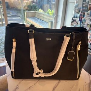 Black Tumi Valetta Large Tote- New with tags